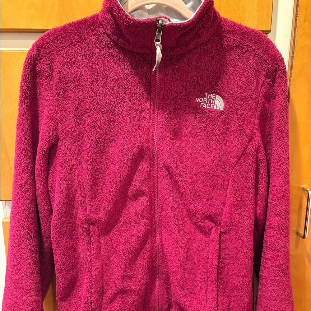 The North Face Women’s Osito Fleece Jacket Full Zip Medium Fuchsia